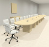 Modern Racetrack 28' Feet Conference Table, #OF-CON-CRQ74