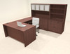 7pcs U Shaped 60"w X 102"d Modern Executive Office Desk, #OT-SUS-U12