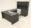 5pcs U Shaped 60"w X 102"d Modern Executive Office Desk, #OT-SUS-U25