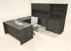 7pcs U Shaped 60"w X 102"d Modern Executive Office Desk, #OT-SUS-U35