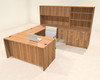 7pcs U Shaped 60"w X 102"d Modern Executive Office Desk, #OT-SUS-U46