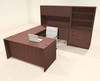 7pcs U Shaped 60"w X 102"d Modern Executive Office Desk, #OT-SUS-U47
