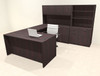 7pcs U Shaped 60"w X 102"d Modern Executive Office Desk, #OT-SUS-U53