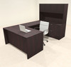 5pcs U Shaped 60"w X 102"d Modern Executive Office Desk, #OT-SUS-UH23