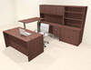 6pcs U Shaped 60"w X 102"d Modern Executive Office Desk, #OT-SUS-UH47