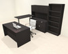 6pcs U Shaped 60"w X 102"d Modern Executive Office Desk, #OT-SUS-UH74