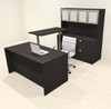 5pcs U Shaped 60"w X 102"d Modern Executive Office Desk, #OT-SUS-UH84