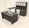5pcs U Shaped 60"w X 102"d Modern Executive Office Desk, #OT-SUS-UH85