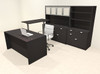 7pcs U Shaped 60"w X 102"d Modern Executive Office Desk, #OT-SUS-UH119