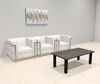 3pcs 3 Person Modern Office LeatherSoft CHAIR Set, #UF-REG-CW2-A