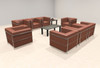 8pcs 8 Person Modern Office LeatherSoft CHAIR Set, #UF-REG-CF7-B