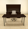 5pc Modern Contemporary Executive Office Desk Set, #OF-CON-D5