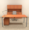 4pc Modern Contemporary Executive Office Desk Set, #OF-CON-D6
