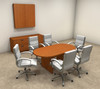 Modern Racetrack 6' Feet Conference Table, #OT-SUL-C1