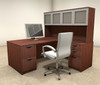 5pc L Shaped Modern Executive Office Desk, #OT-SUL-L30