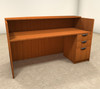 2pc Rectangular Modern Office Reception Desk, #OT-SUL-R1