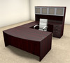 5pc U Shaped Modern Executive Office Desk, #OT-SUL-U39