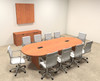 Modern Racetrack 10' Feet Conference Table, #OF-CON-C1