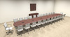 Modern Racetrack 26' Feet Conference Table, #OF-CON-C42