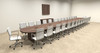 Modern Racetrack 30' Feet Conference Table, #OF-CON-C54