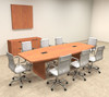 Modern Boat Shapedd 10' Feet Conference Table, #OF-CON-C56