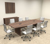 Modern Boat Shapedd 10' Feet Conference Table, #OF-CON-C59