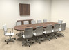 Modern Racetrack 12' Feet Conference Table, #OF-CON-C9