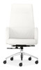 Chieftain High Back Office Chair White, ZO-206081