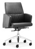 Chieftain Low Back Office Chair Black, ZO-206085