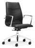 Lion Low Back Office Chair Black, ZO-206170