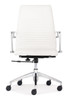 Lion Low Back Office Chair White, ZO-206171