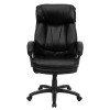 High Back Black Leather Executive Office Chair , #FF-0182-14