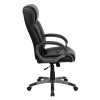 High Back Espresso Brown Leather Executive Office Chair , #FF-0211-14