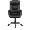 High Back Espresso Brown Leather Executive Office Chair , #FF-0211-14