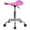 Vibrant Candy Heart Tractor Seat and Chrome Stool , #FF-0496-14
