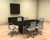 Modern Racetrack 8' Feet Conference Table, #CH-AMB-C34