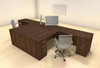 Two Persons Modern Executive Office Workstation Desk Set, #CH-AMB-F19