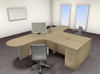 Two Persons Modern Executive Office Workstation Desk Set, #CH-AMB-S35