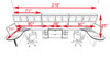 Two Persons Modern Executive Office Workstation Desk Set, #CH-AMB-S79