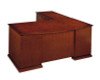 New 4pc 72"All Wood Executive Office Desk, #CH-EME-L3
