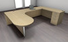 4pc U Shaped Modern Executive Office Desk Set, #CH-AMB-U7