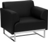 1pc Modern Leather Office Reception Sofa Chair, FF-0457-12