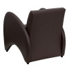 1pc Modern Leather Office Home Reception Guest Chair, FF-0486-12