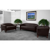 3pc Modern Leather Office Reception Sofa Set, FF-0536-13-S1