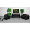 3pc Modern Leather Office Reception Sofa Set, FF-0551-13-S1