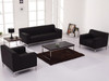 3pc Modern Leather Office Reception Sofa Set, FF-0459-12-S1
