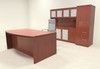 5pc Modern Contemporary Executive Office Desk Set, #RO-ABD-D14