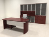 5pc Modern Contemporary Executive Office Desk Set, #RO-NAP-D11