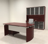 4pc Modern Contemporary Executive Office Desk Set, #RO-NAP-D8