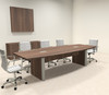 Modern Boat Shaped 10' Feet Conference Table, #OF-CON-CP4